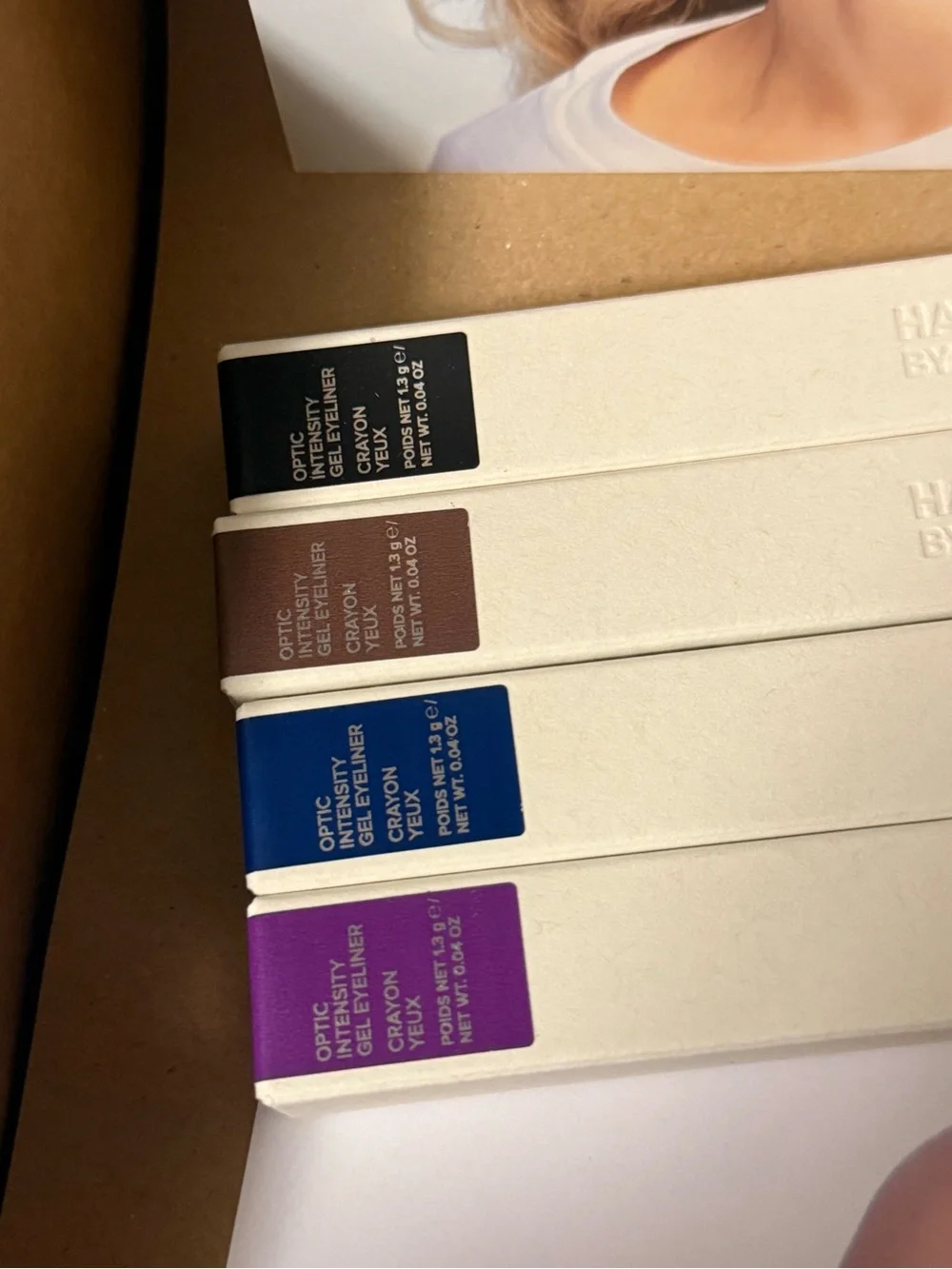 Haus Labs By Lady Gaga Optic Intensity Gel Eye Liner Set of 4 - new in box